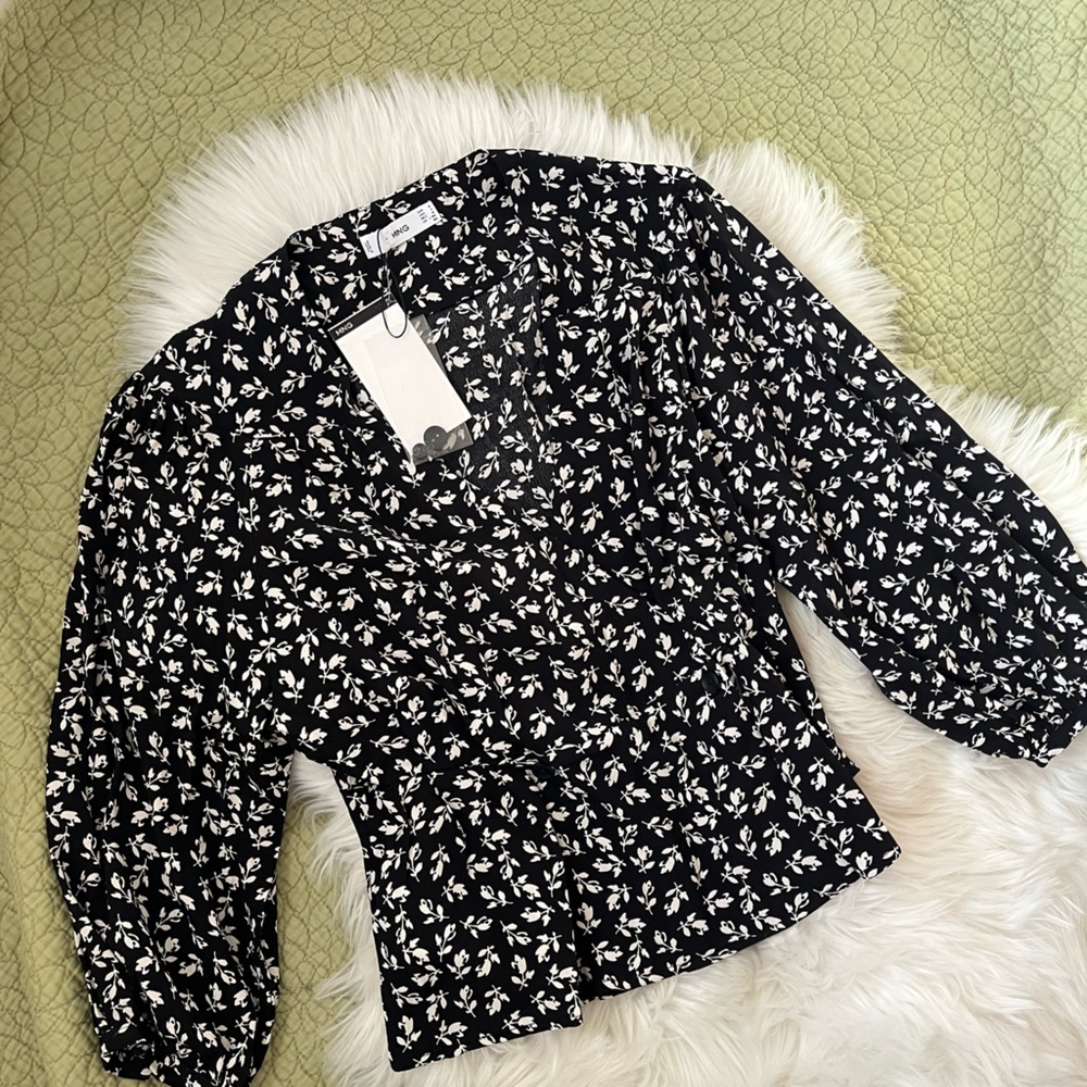 Wraparound Mango Blouse